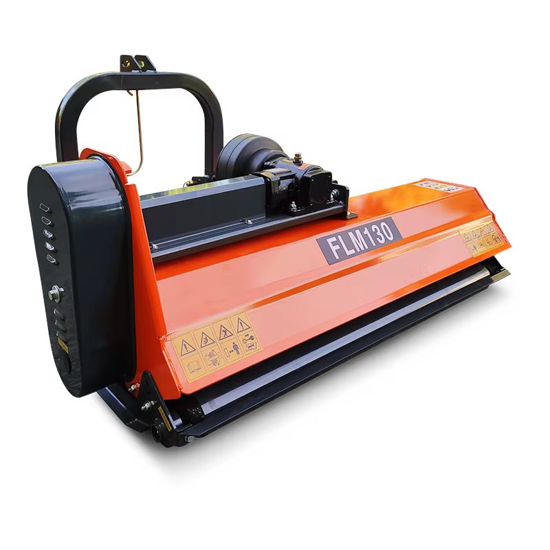 High Efficient Rear-side Lawn Mower Light Duty Tractor PTO Flail Mower for Farm Work