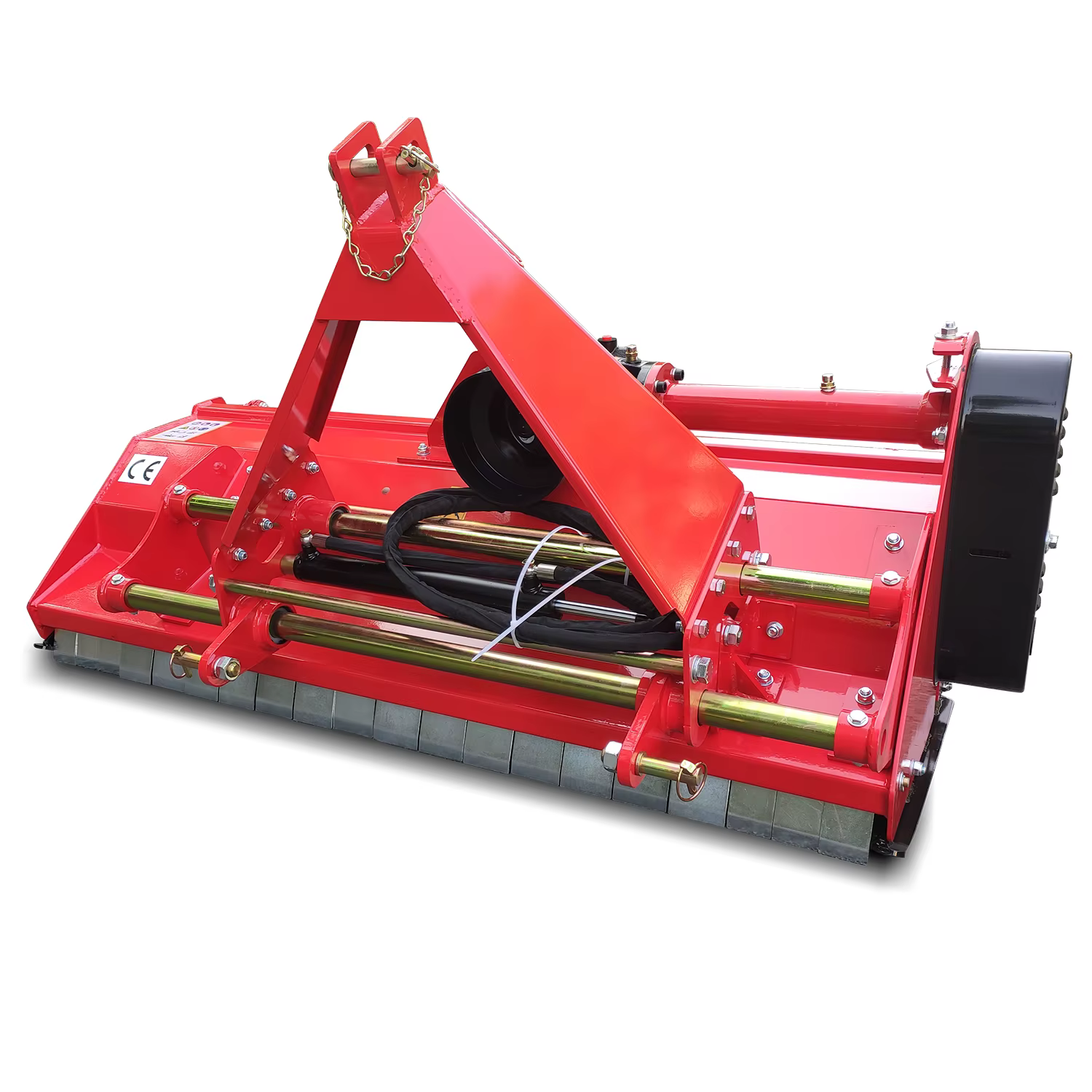 EFGCHK Heavy Duty Tractor 3 Point Hitch Hydraulic Flail Mower for Tough Vegetation Management