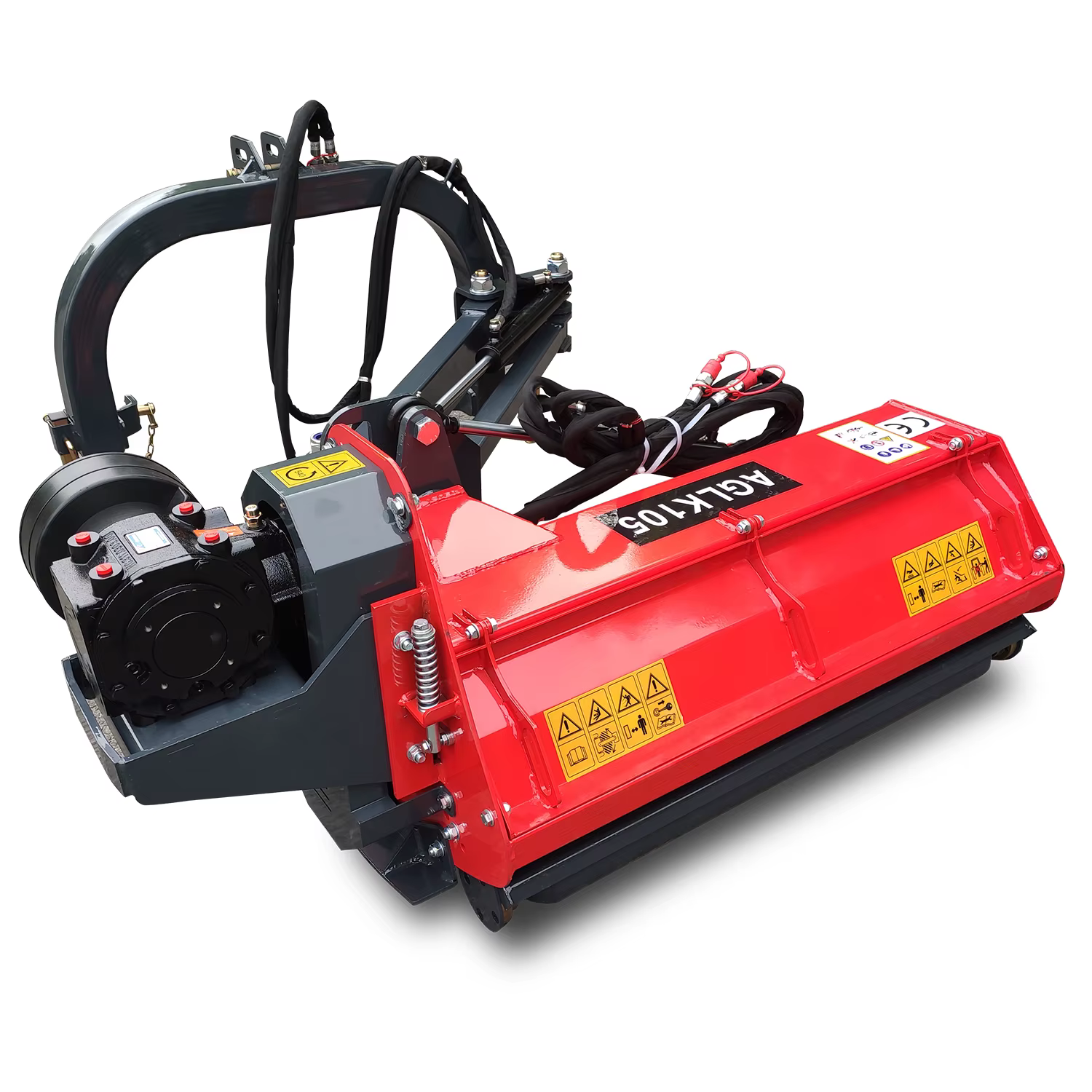 Farm Machinery Offset Flail Mulcher Hydraulic PTO Flail Mower for Compact Tractors