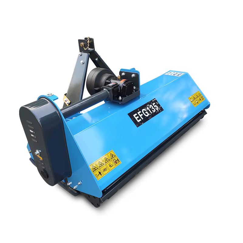 CE Certificated High Quality 3 Point Hitch Pto Flail Mower EFG135 Tractor Flail Mower for Sale