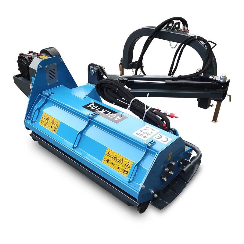 Tractor PTO Driven Grass Mower Lightweight Hydraulic Flail Mower with an Outreach Arm