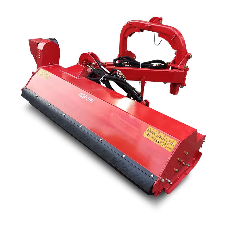 Agricultural Machinery AGF200 Hydraulic Lawn Mower Compact Tractor PTO Flail Mower for Grass Cutting
