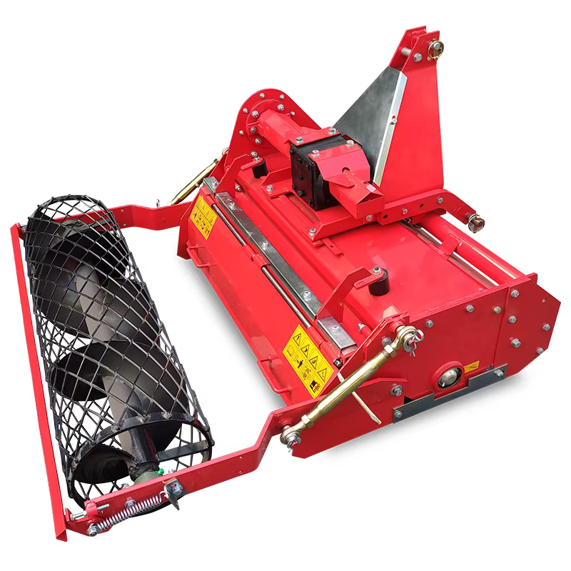Agricultural Machinery 3 Point PTO Driven Farm Cultivator Tractor Rotary Tiller Stone Burier for Sale