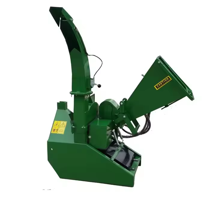 FR5 Hydraulic Feeding Tractor Wood Chipper for Tree Trimming Debris Shredder