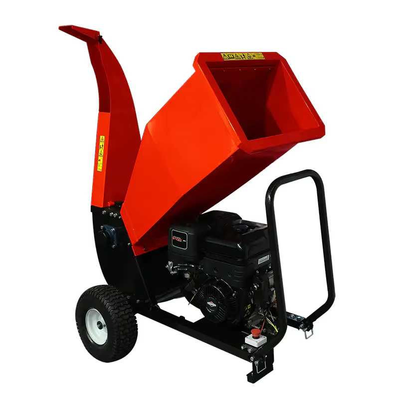 CE Certificate Factory Professional Mobile Wood Chipper Shredder Tree Branch Chipper