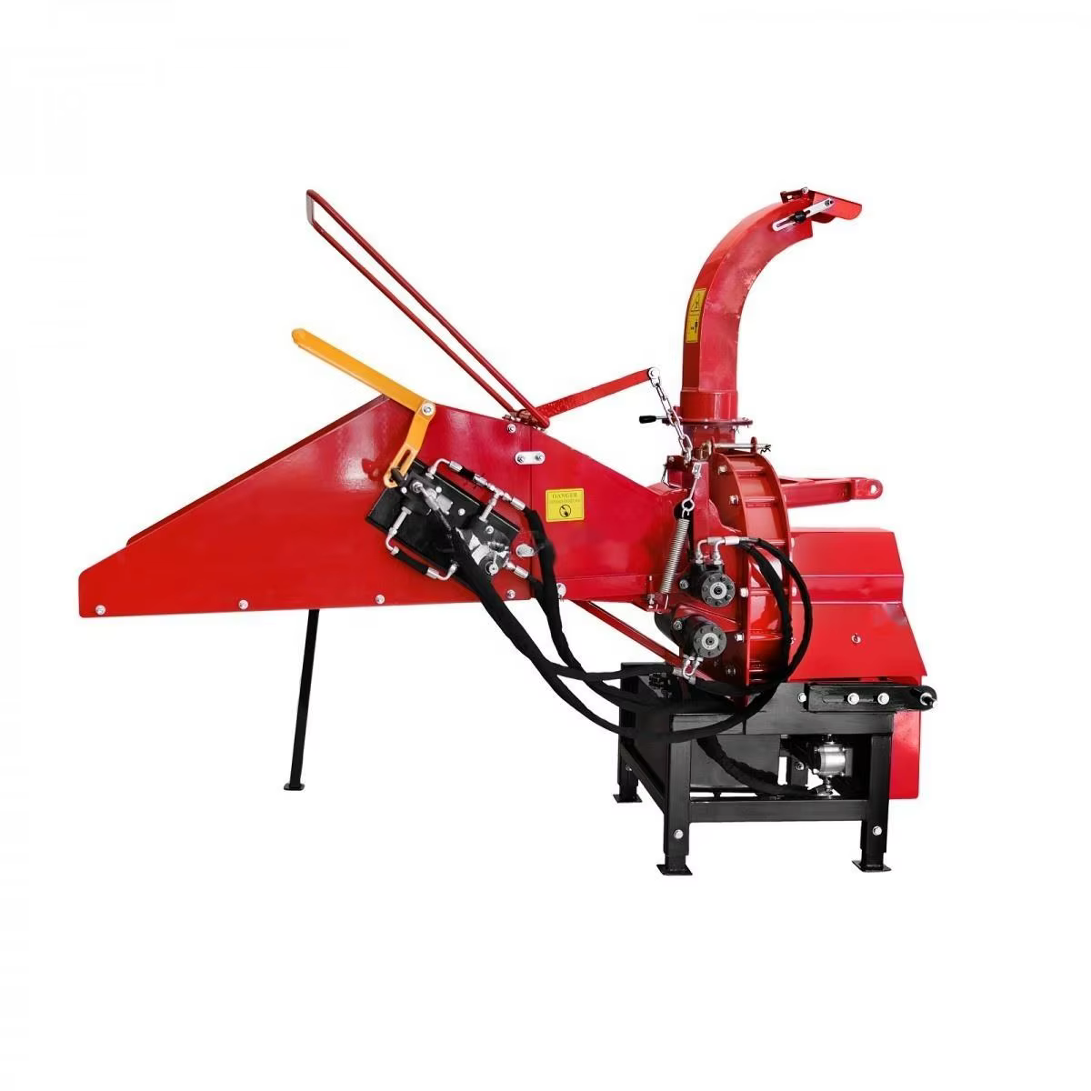 Commercial-Grade 8 Inches (200mm) Branch Shredder Tractor PTO Disc Wood Chipper for Farm and Home Use