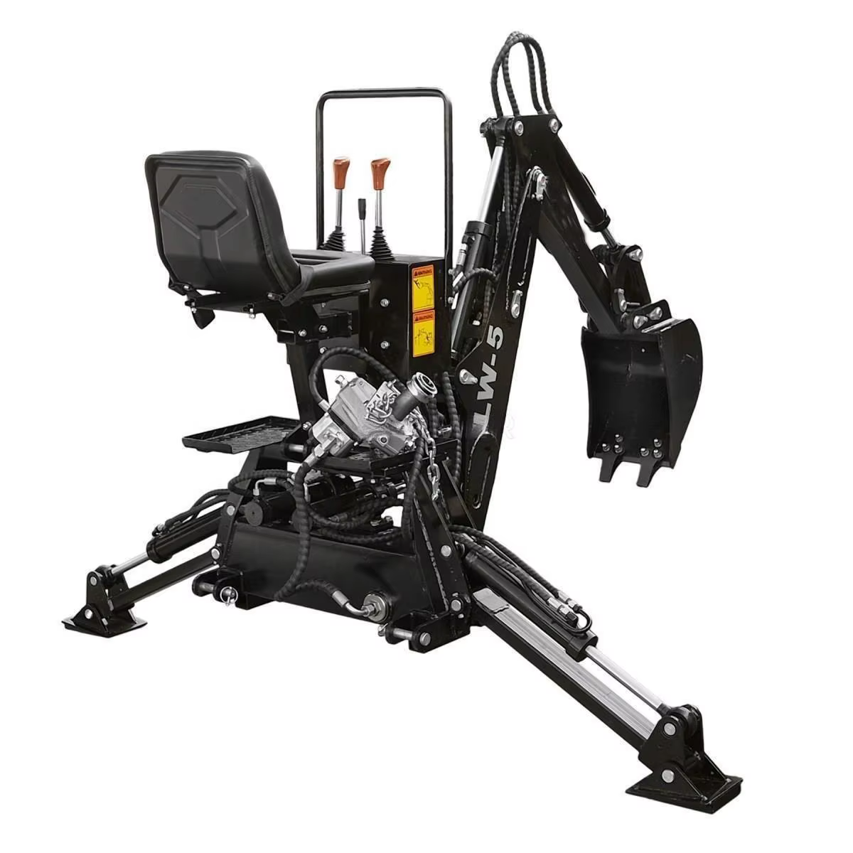 CE Approved Agriculture Machinery Small Garden Tractor Loader Backhoe for 15-25hp Tractor