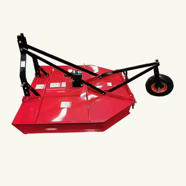 CE Certificate 3point Farm Implement Tractor Bush Hog Topper Mower Rotary Cut Mower with Rear Support