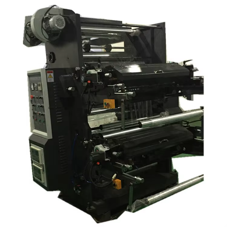 Great Price HDPE LDPE PE Nylon Plastic Poly Film Roll 4-Colour Flexographic Printing Machine for Tube Label Printer New Design