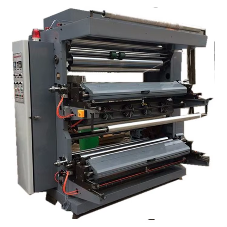 Hot Selling High-Speed 4-Color Automatic Flexo Letterpress Printing Machine for Paper Label Card Printing Brand New Condition