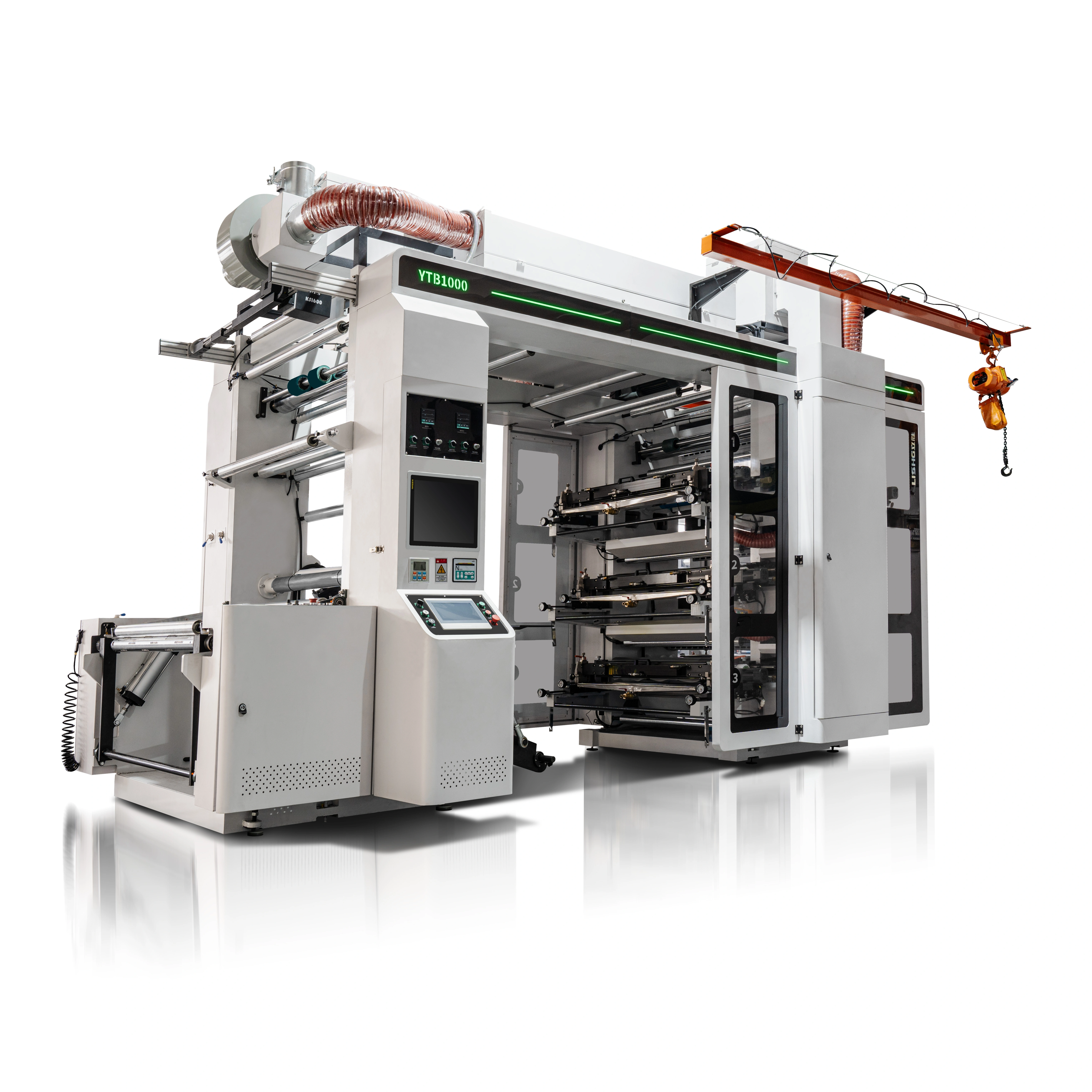 6 Colors High Speed Flexographic Printing Machine for Kraft Paper Bag