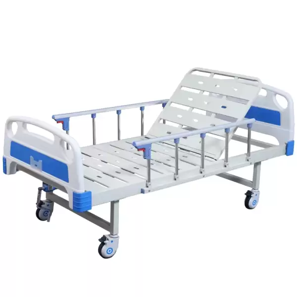 1 Crank Manual Single Function Medical Bed Ordinary Hospital Bed