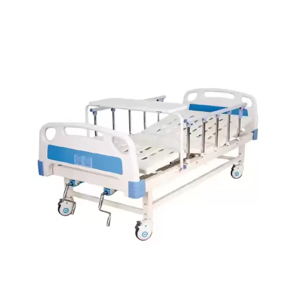 Manual Hospital Adjustable Medical Bed Hospital Equipment Patient Bed 2 Crank Hospital Bed