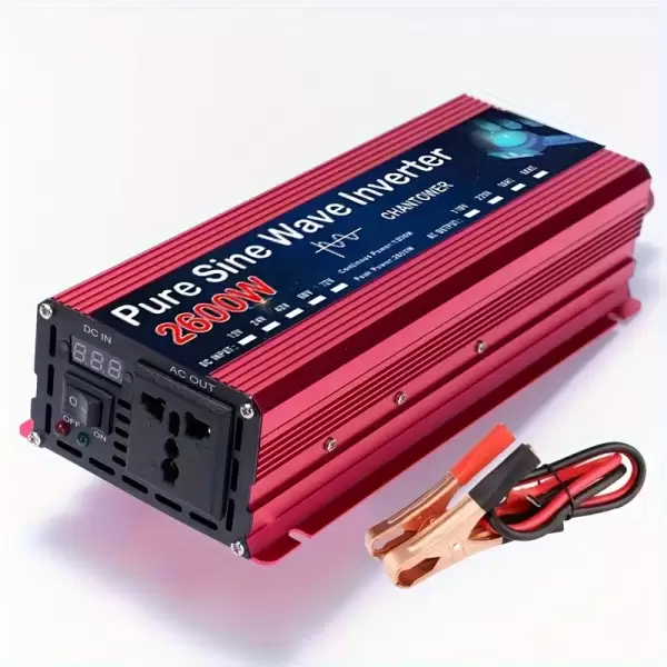 Pure Sine Wave Inverter 12V 220V 24V 110V 1600W 3000W DC To AC Portable Power Converter Car Solar Inverter