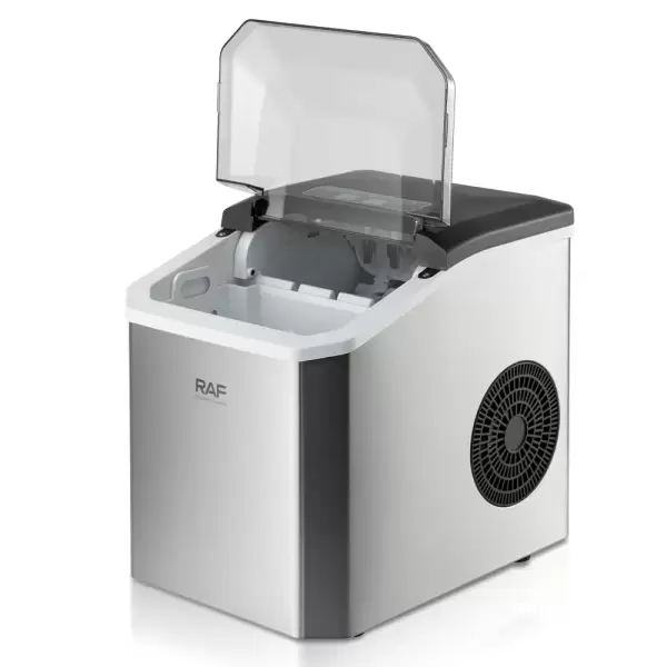 Automatic Household Mini Portable Ice Maker Machine Freestanding Automatic Cleaning 24h Working Hot Selling