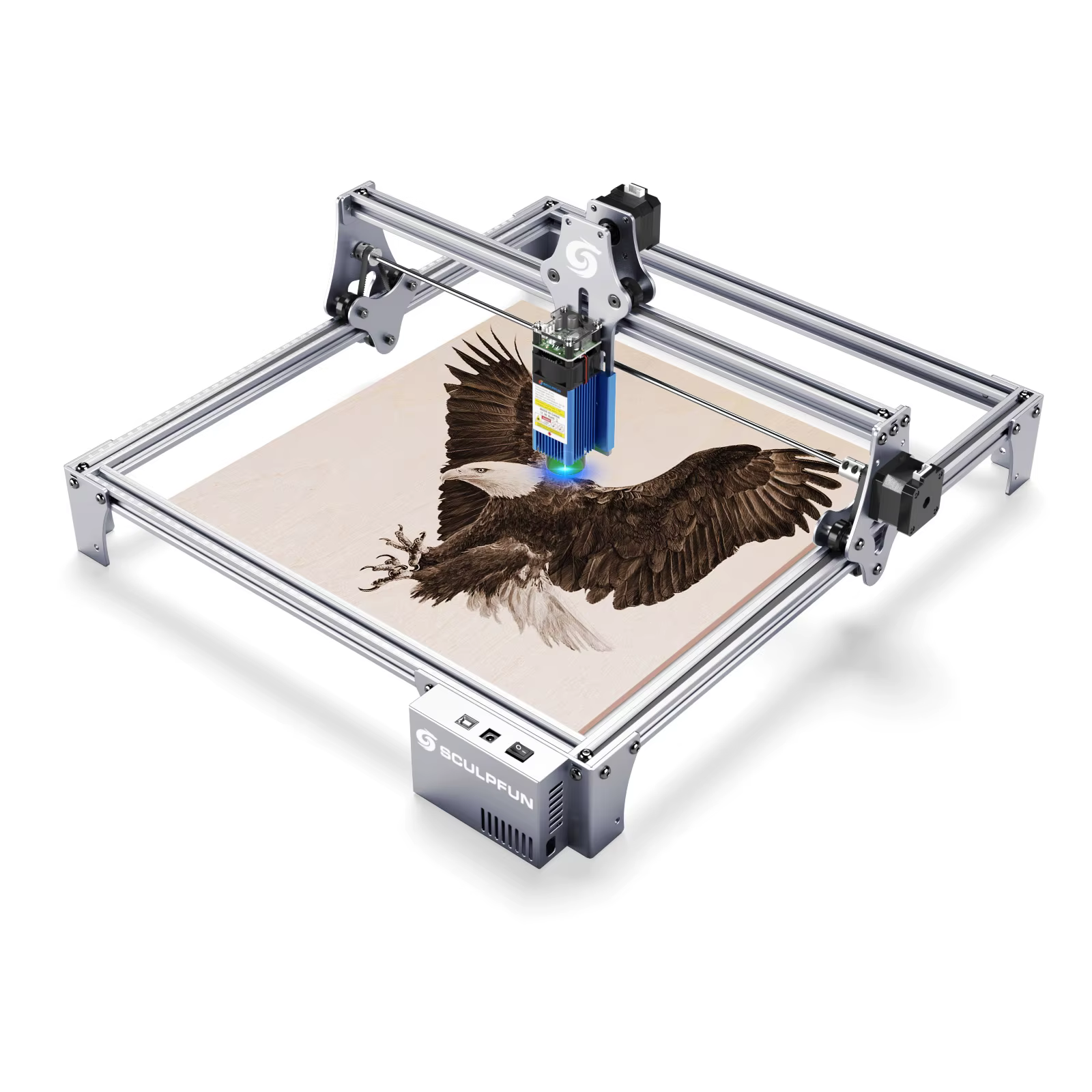 New SCULPFUN S6Pro 60w Laser Engraving Machine Wood Cutting Design Desktop DIY Lazer Engraver Eye Protection Ultra-Fine Laser