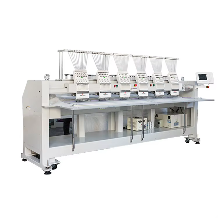 Professional 6 Heads Embroidery Machine