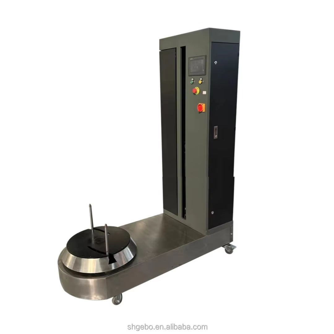 Automatic Airport Luggage Baggage Wrapping Machine