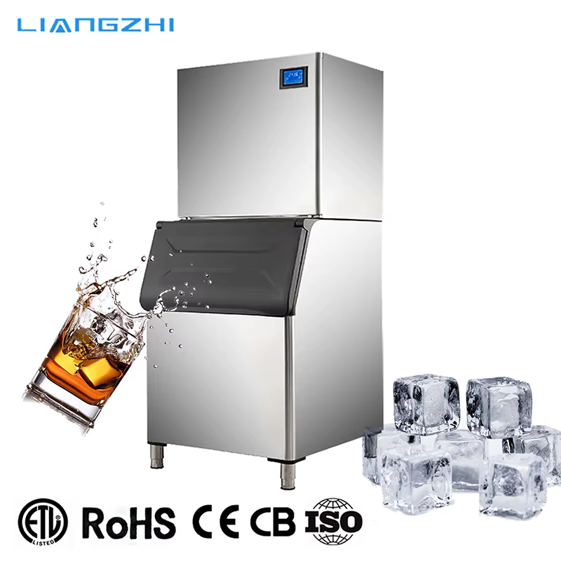 160kg Daily LZ-350 Commercial Crystal Clear Ice Cube Maker
