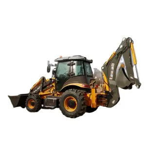 388 Tlb 4x4 Wheel Multifunction -backhoe Excavator Loader 2.5t Backhoe Loader