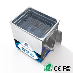 Granbo 14L Ultrasonic Cleaner 400W High Frequency Digital Multi-Function Cleaning Machine for Laboratory 40-200kHz