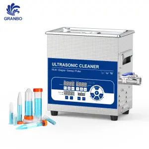Granbo Multi-frequency Ultrasonic Cleaner 3.2L 40/68/80/120 KHz 150W 110V/220V Sweep Pulse Mute Design Ultrasound Washer