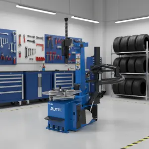 Factory Price AUTEC ATC-80R Tyre Changing Repairing Semi Automatic Swing Arm Tire Changer Machine 220v