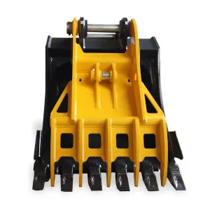 MONDE Hydraulic Excavator Thumb Bucket & Grab Kit with Progressive Link for 12-16t Excavators Q345/Q460 Material 1 Year Warranty