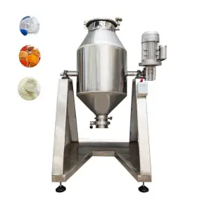 10 Kilo Capacity Coffee Powder Mixer Portable Dry Raw Material Mixer Stainless Steel 20kg Food Grade Food Tumbler Mixer