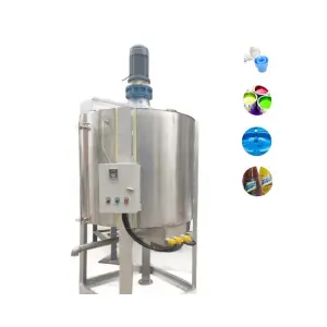 Liquid Soap Agitator 500L Sauce Milk Drink Liquid Cosmetic Emulsify Homogenizer Stainless Steel Juice Milk tank Agitator