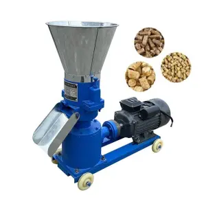 Best Animal Feed Granulator Machine Chicken Food Processing Machine Flat Die Animal Sheep Cattle Poultry Feed Pellet Machine