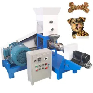 Dry Type Floating Fish Feed Extruder Machine 40 kg Hour Tilapia Pellet Machine Shrimp Crab Catfish Feed Pelletizer Machine