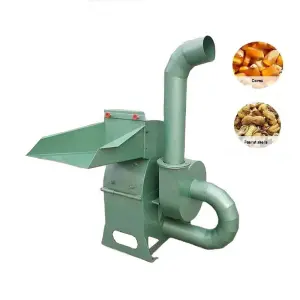 Dry and Fresh Chili Corn Feed Grinder Dry Grain Mini Wheat Flour Mill Hammer Chicken Poultry Fish Feed Grinding Machine