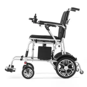 Lithium Battery Remote Control Power Wheelchair Foldable Portable Joystick Disabled Health Care Electric Wheelchair Supplier