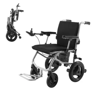 Hot Selling Popular Power Wheelchair Elderly Folding Aluminum Alloy Electric Wheelchair