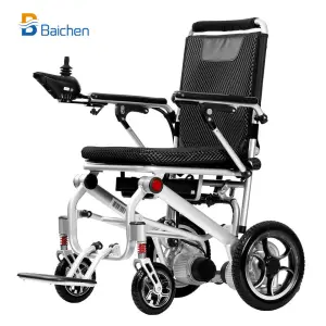 2026 Hot Sale Dual Motor Power Wheelchair Fast Fold Portable Intelligent Electric Wheelchair With Remote Control