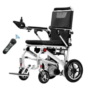 Lightweight 18KG 600w Dual Motor Disabled Travel Wheelchair Health Care Portable Aluminum Alloy Electric Wheelchair