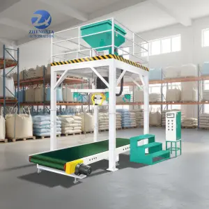 1000kg 1500kg Bulk Bag Weighting Loading Machine Multi-function Feed Sand Wood Chips Plastic Pellet Big Bag Packing Machine
