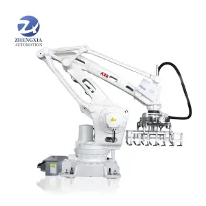 Hot-Selling Integration Palletizing Project for 25kg 50kg Bag Box Carton Case Robot Palletizing System ABB Robot Palletizer
