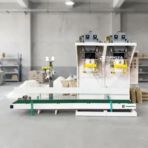 5kg-50kg Chemical Powder Packing Machine PVC Resin Plastic Gypsum Powder Bagging Machine