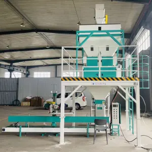 5kg to 50kg Corn Maize Coffee Bean Packaging Machine Automatic Gravity Feed Granular Material Bagging Packing Machine