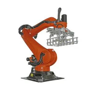 Robot Automatic Bag Breaking Machine Automatic Plastic Granules Chemical Powders Cement Bag Unloading Unpacking Machine