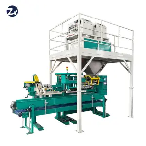 10kg 15kg 25kg Filling Powder Sand Soil Compost Organic Fertilizer Sand Gravel Stone Automatic Sealing Weighing Packing Machine