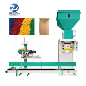 Semi Automatic Hopperless Granule Weighing Packing Machine for Rice Grain Seed