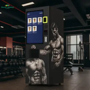 Protein Shake Vending Machine Fully Automatic Powder Mixing System Smart Screen Commercial Dispenser Self-Service Gym
