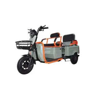 Elderly Suitable for Parents and Ladies to Use for Child Transportation Has a Long Battery Life Electric Tricycle