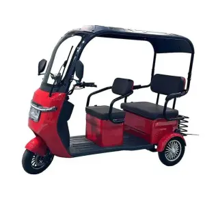 Best-selling Open Taxi Motorized Tricycle Electric Motorcycle 2025 Low-priced 3 Wheels 600W Brushless Motor