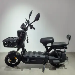 2026 New 500W Electric Bicycle KuStation 48V 12A/20A Lead-acid Battery 40km/h High Speed City E-bike 14inch Adult Electric Bike