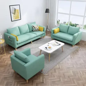 Wholesale Nordic Cheap Living Room Sofas Three Seat Modern Design 3 2 1 Sofa Sets Luxury Sofa Set Furniture