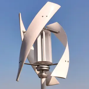 High Voltage 2000W Home Use Wind Turbine 2kw 2.5kw Vertical Axis Maglev Plant 24V 48V Hybrid Charge Controller Generator for